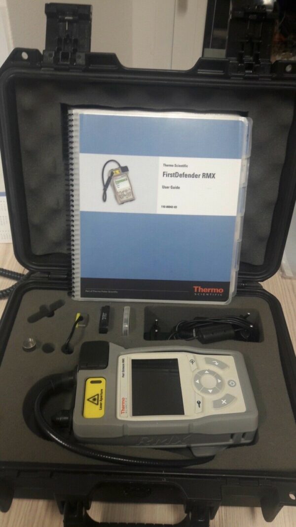 FirstDefender RMX Raman Handheld Spectrometer 65773 zoom AtoZ Calibration